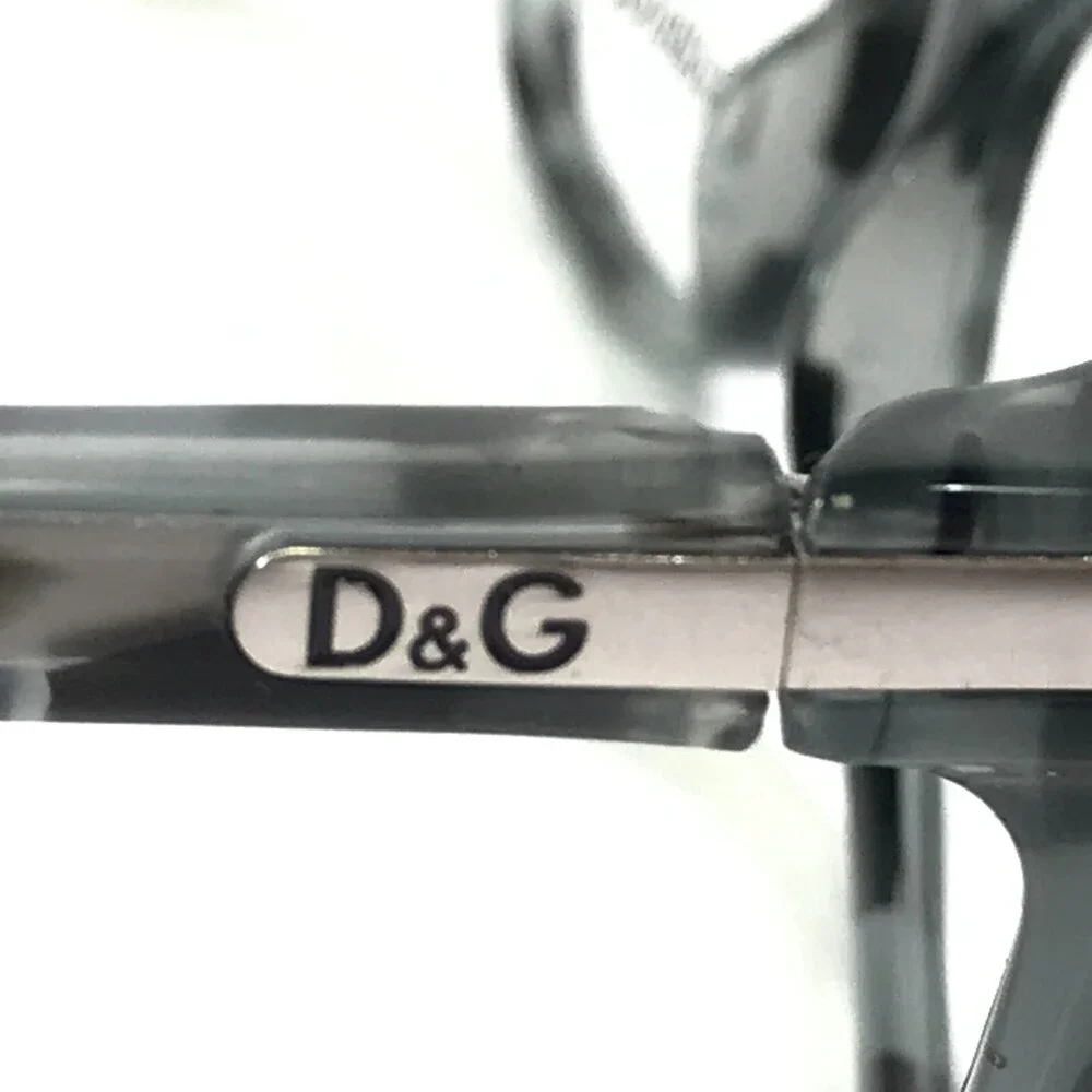 Dolce & Gabbana Eyeglasses Frames DD1218 1779 Black Grey Tortoise 49-17-135